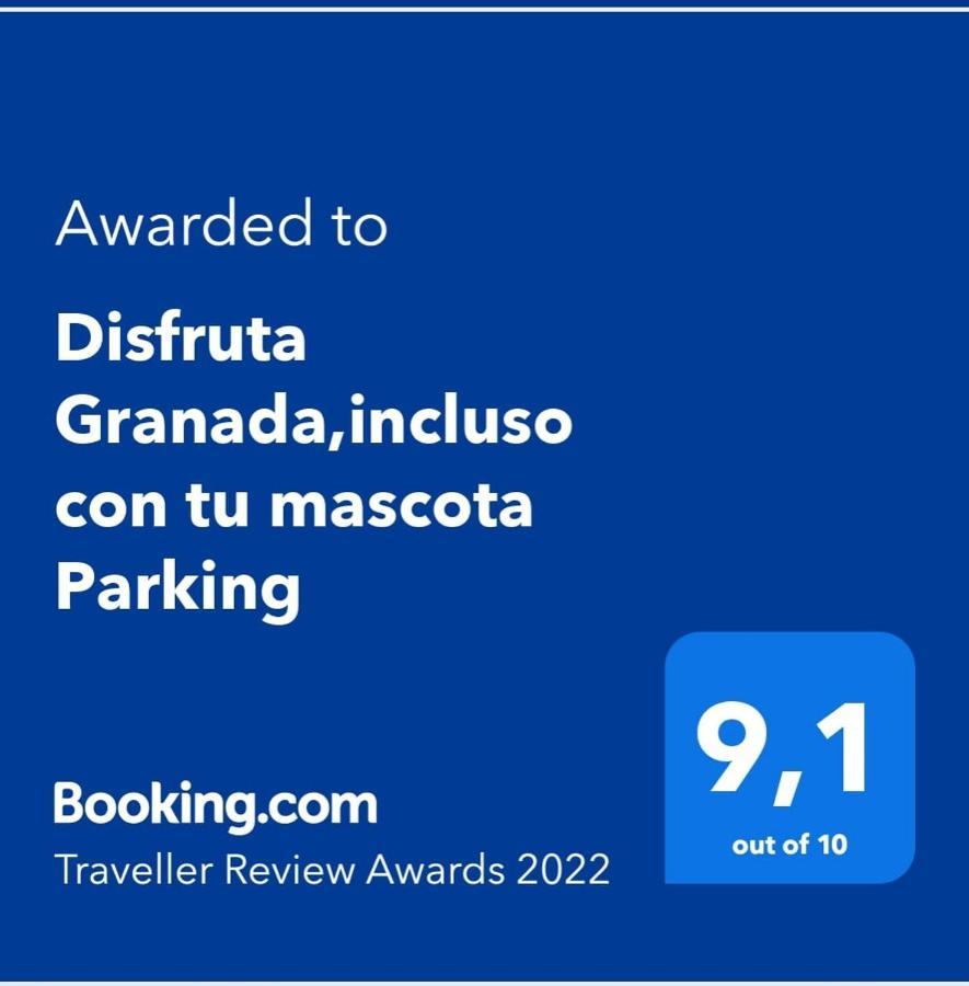 דירות Disfruta Granada,Incluso Con Tu Mascota Parking חדר תמונה